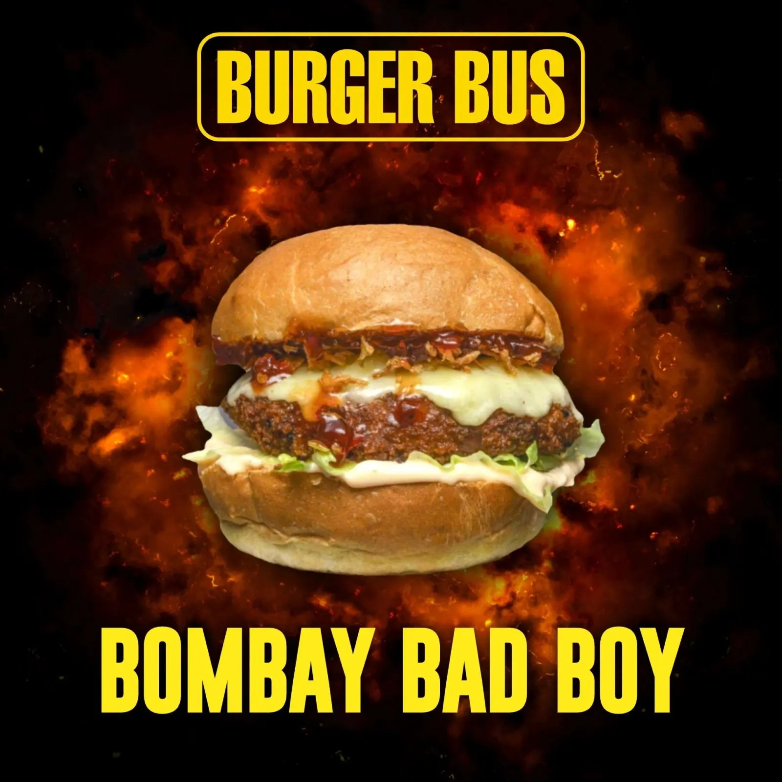 Bombay Bad Boy veggie burger