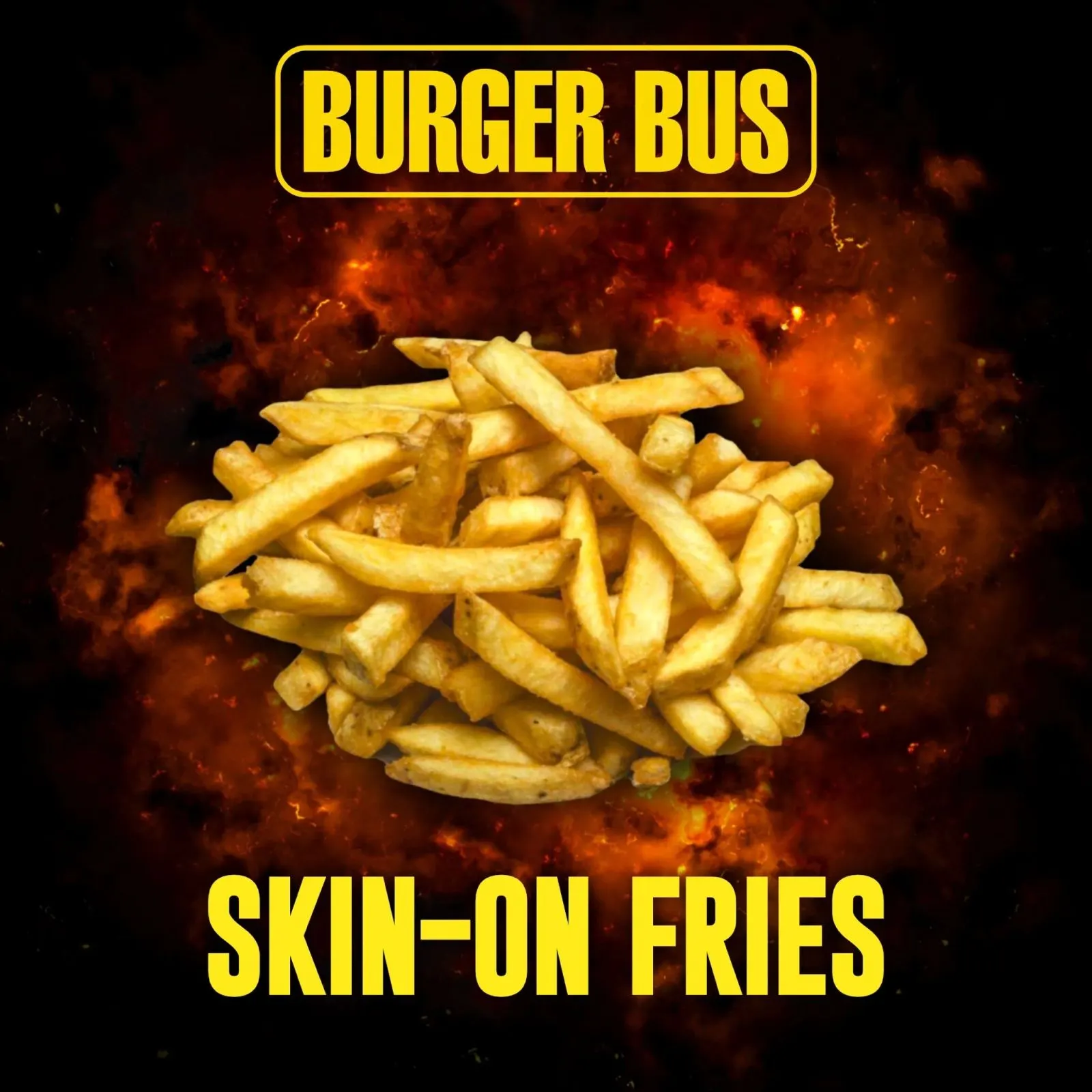 Skin-on fries